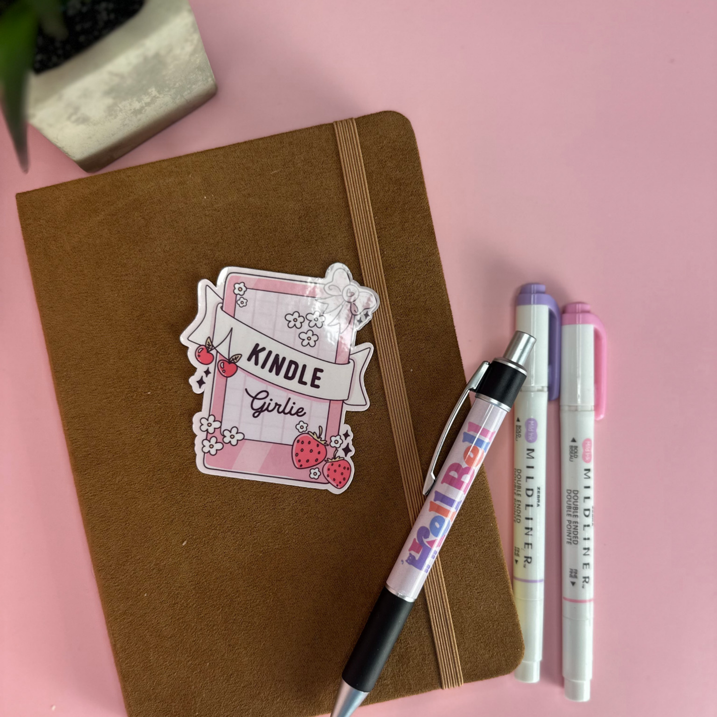 Kindle Girlie Sticker