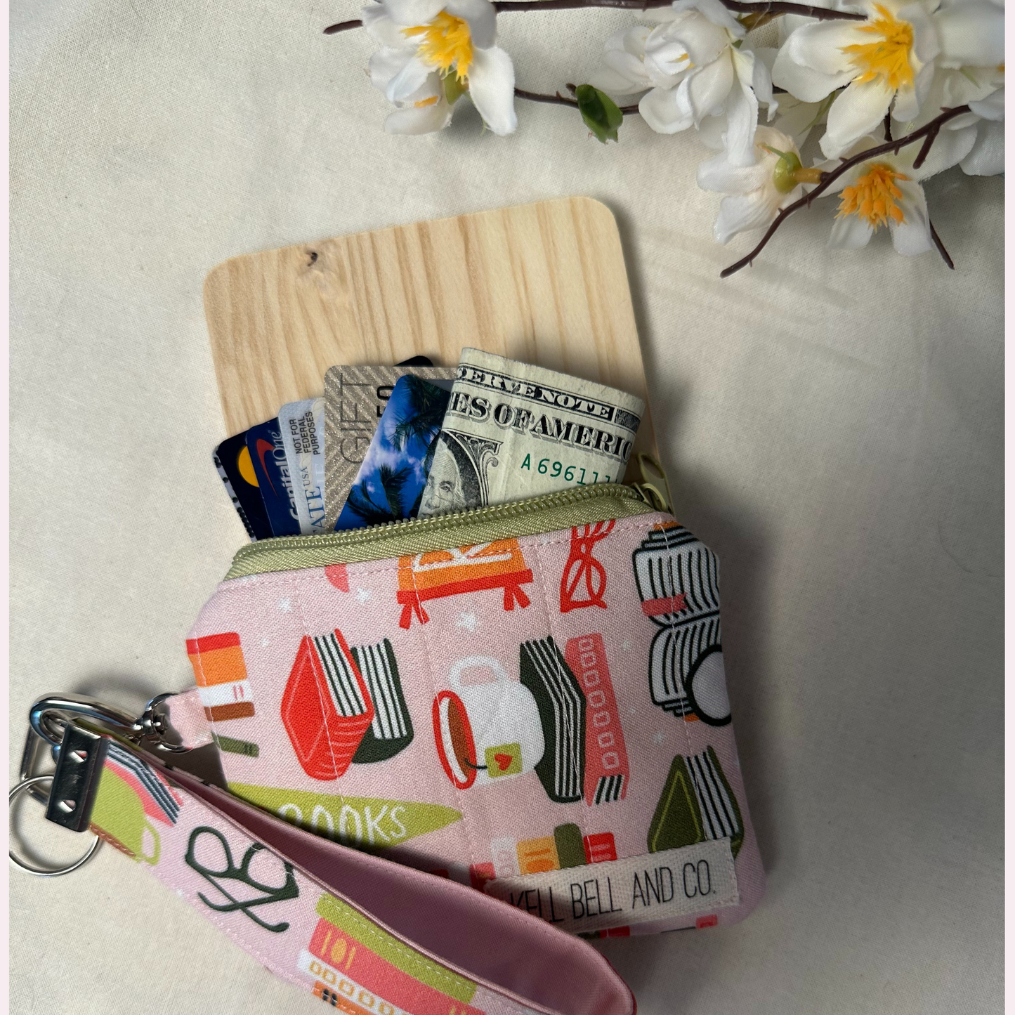 Bookish Wristlet