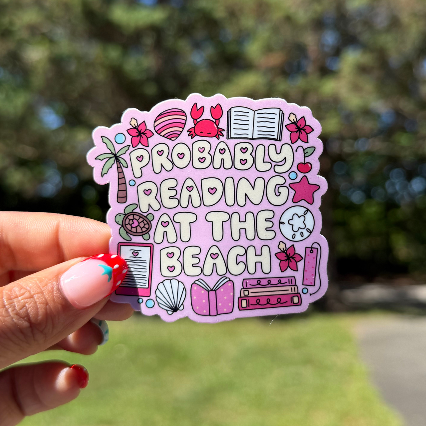 Probably Reading at the Beach