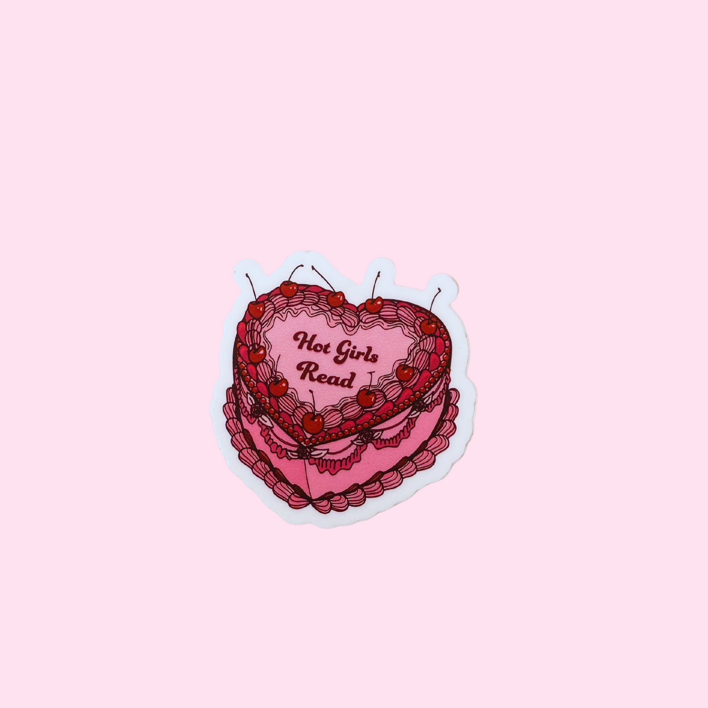 Hot Girls Read - Matte Sticker