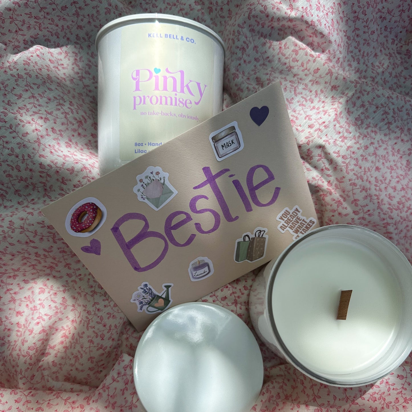 Pinky Promise Candle