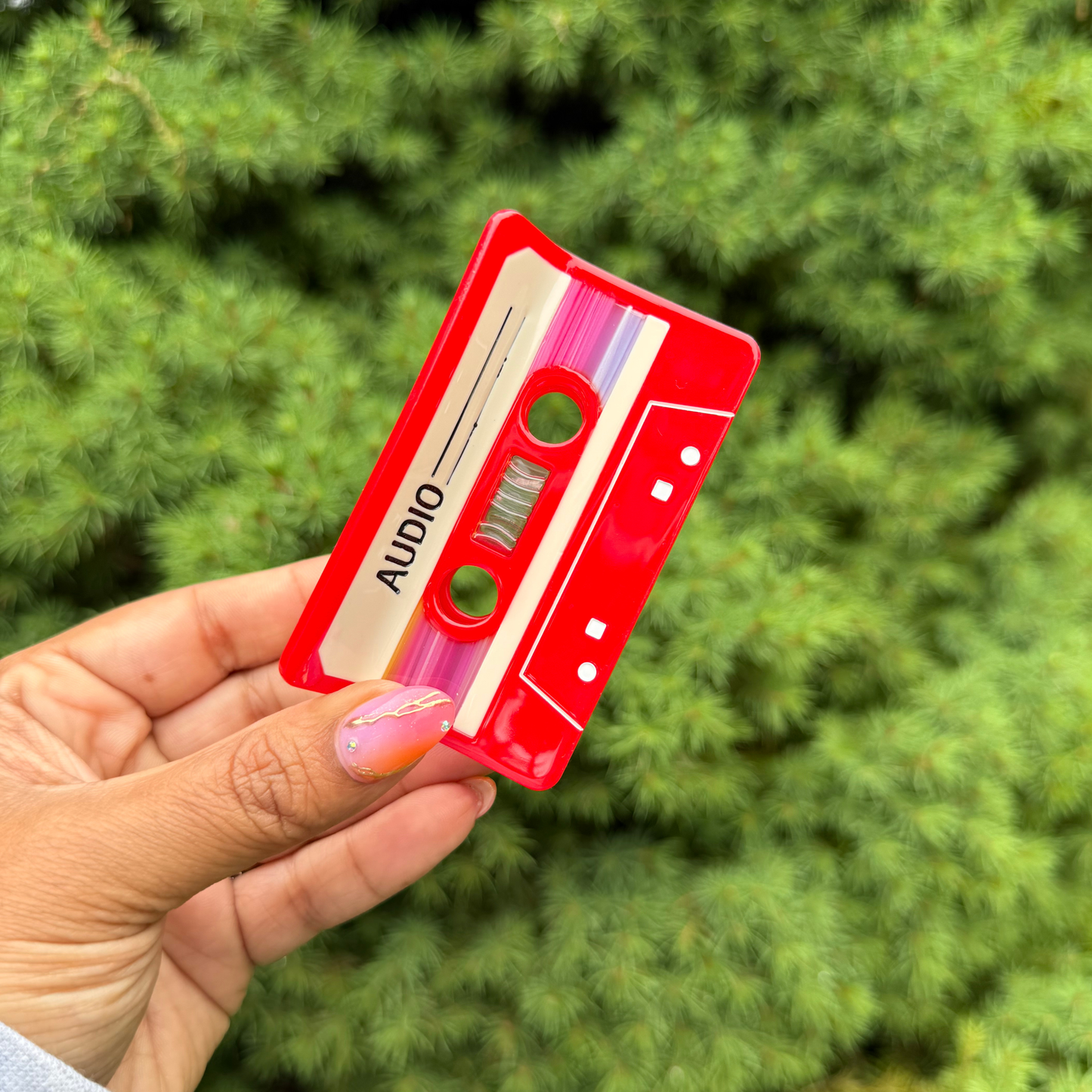 Cassette Tape Claw Clip
