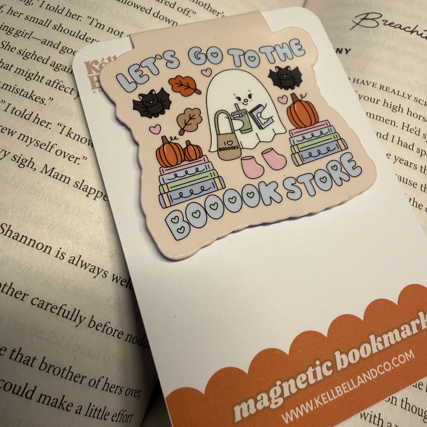Let's Go to the Booookstore Mag Bookmark