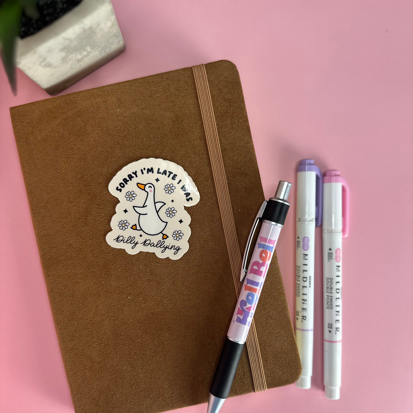 Dilly Dallying Sticker