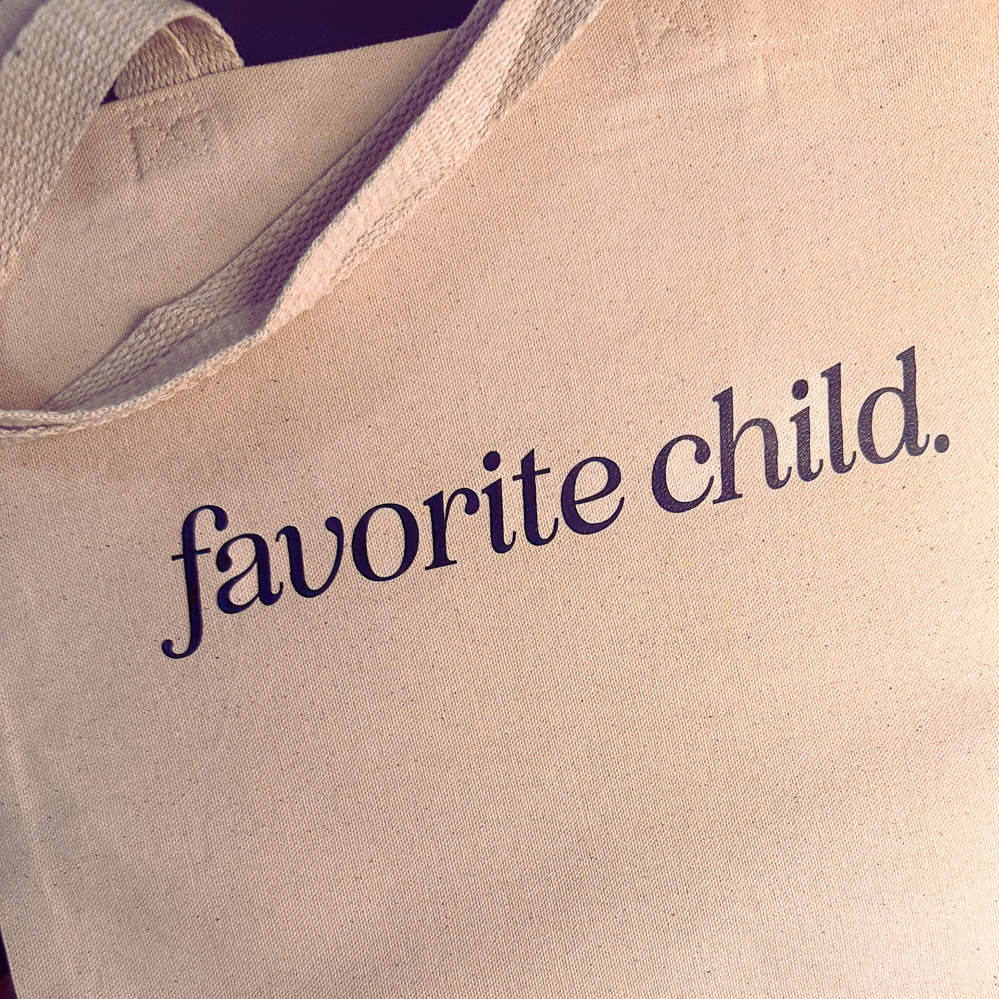 Favorite Child - Canvas Tote