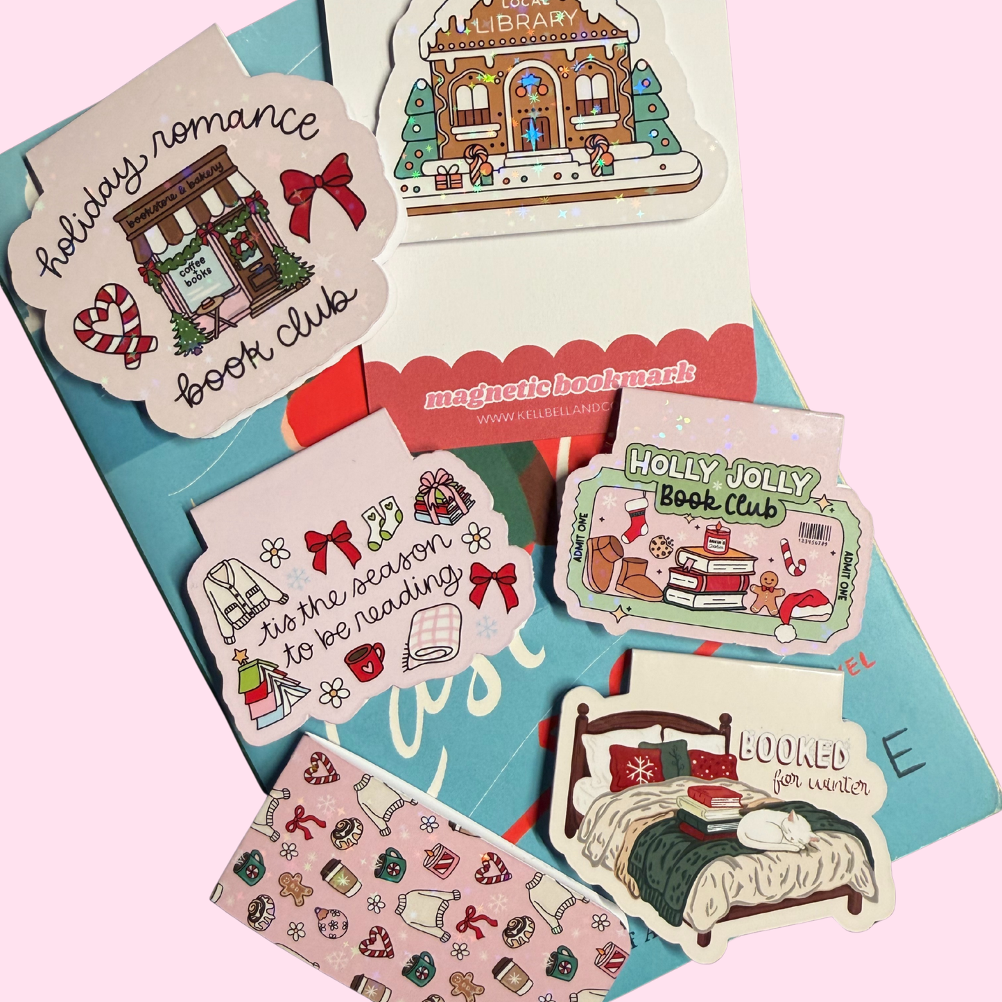 Local Library Gingerbread Bookmark