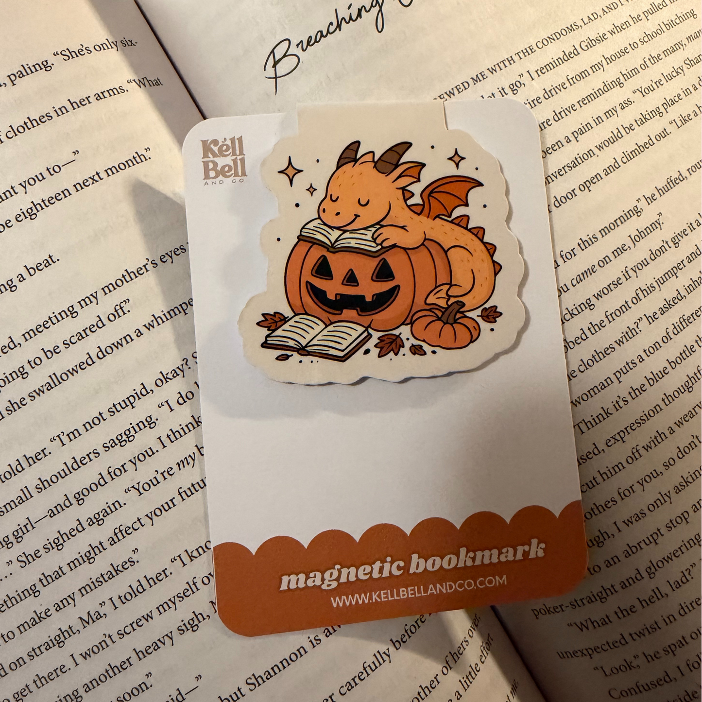 Pumpkin Drag Mag Bookmark
