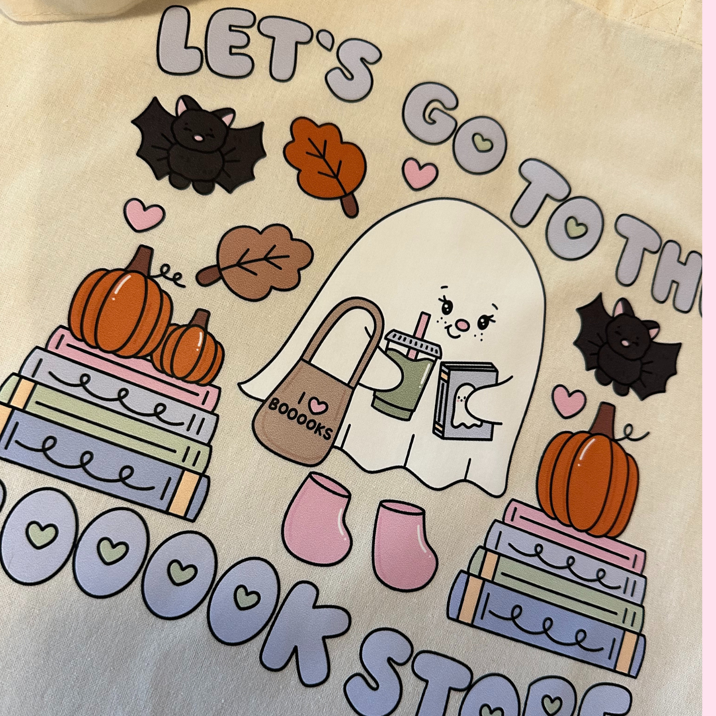 Let's Go to the Booookstore Tote