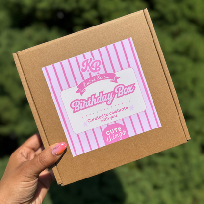 🎂 Limited Edition Birthday Box