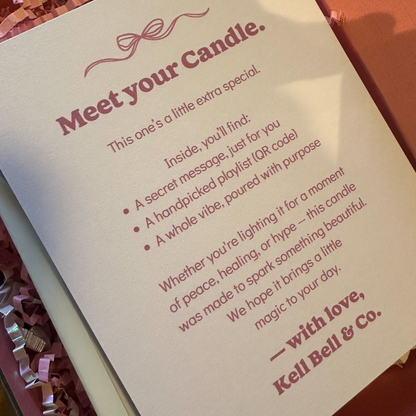 Still Blooming Candle