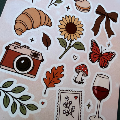 Take the Scenic Route Sticker Sheet