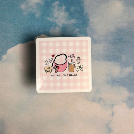It's the Little Things Sticker