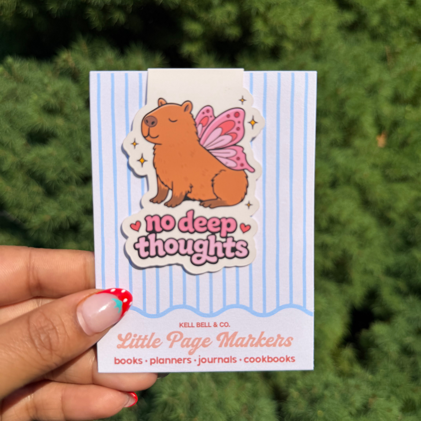 No Deep Thoughts Little Page Marker