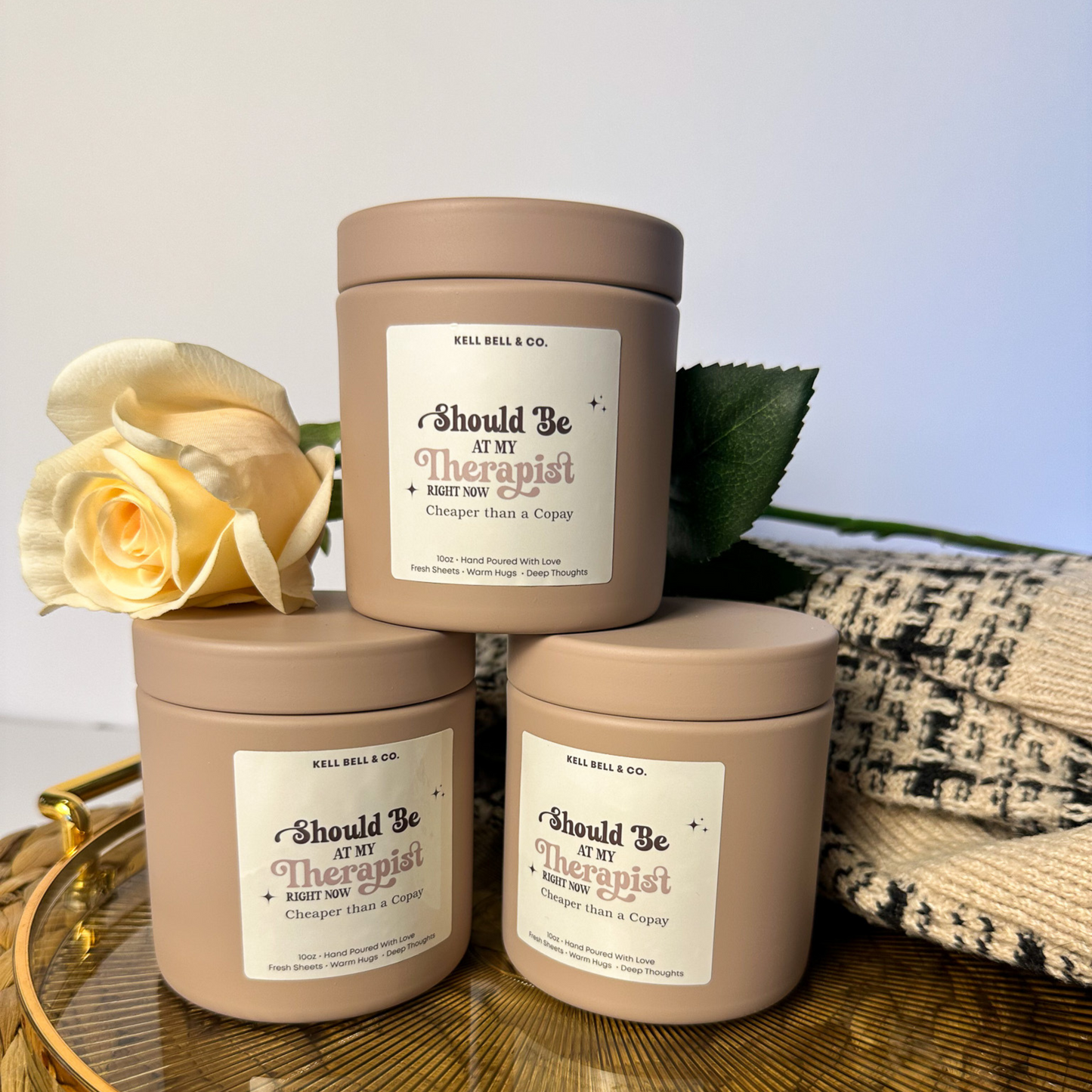 Should Be At My Therapist Candle