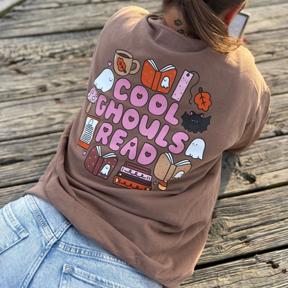 Cool Ghouls Read Crewneck