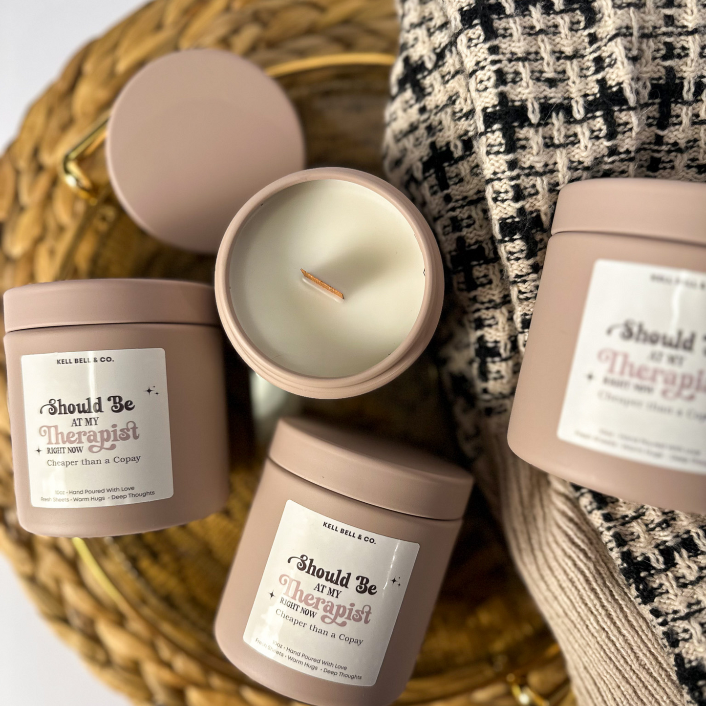 Should Be At My Therapist Candle