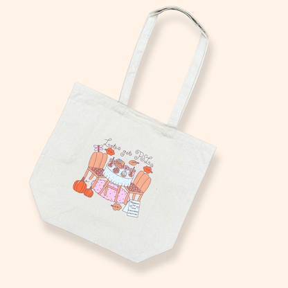 Let’s Get PSLs Canvas Tote Bag