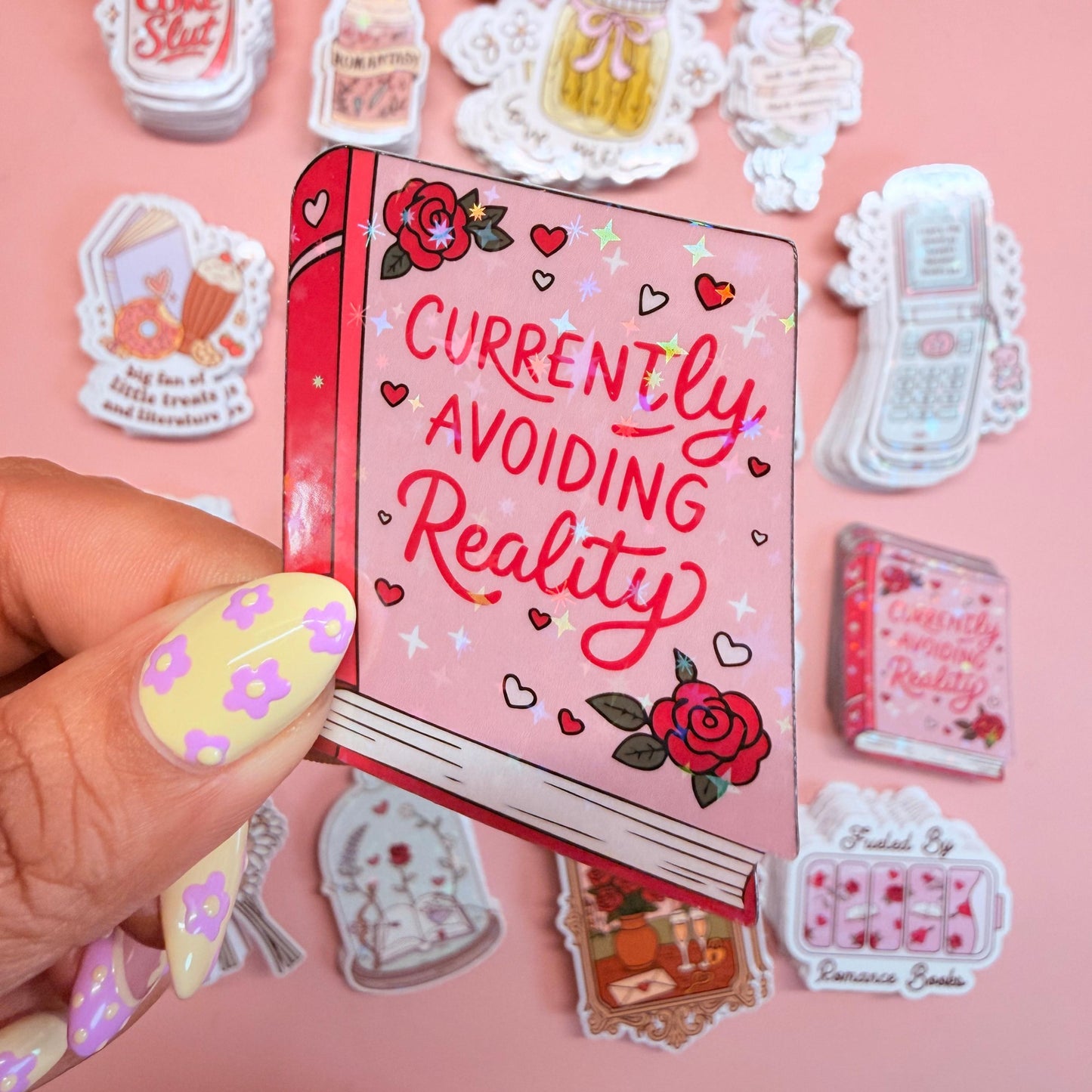 Custom Die Cut Stickers — Holographic