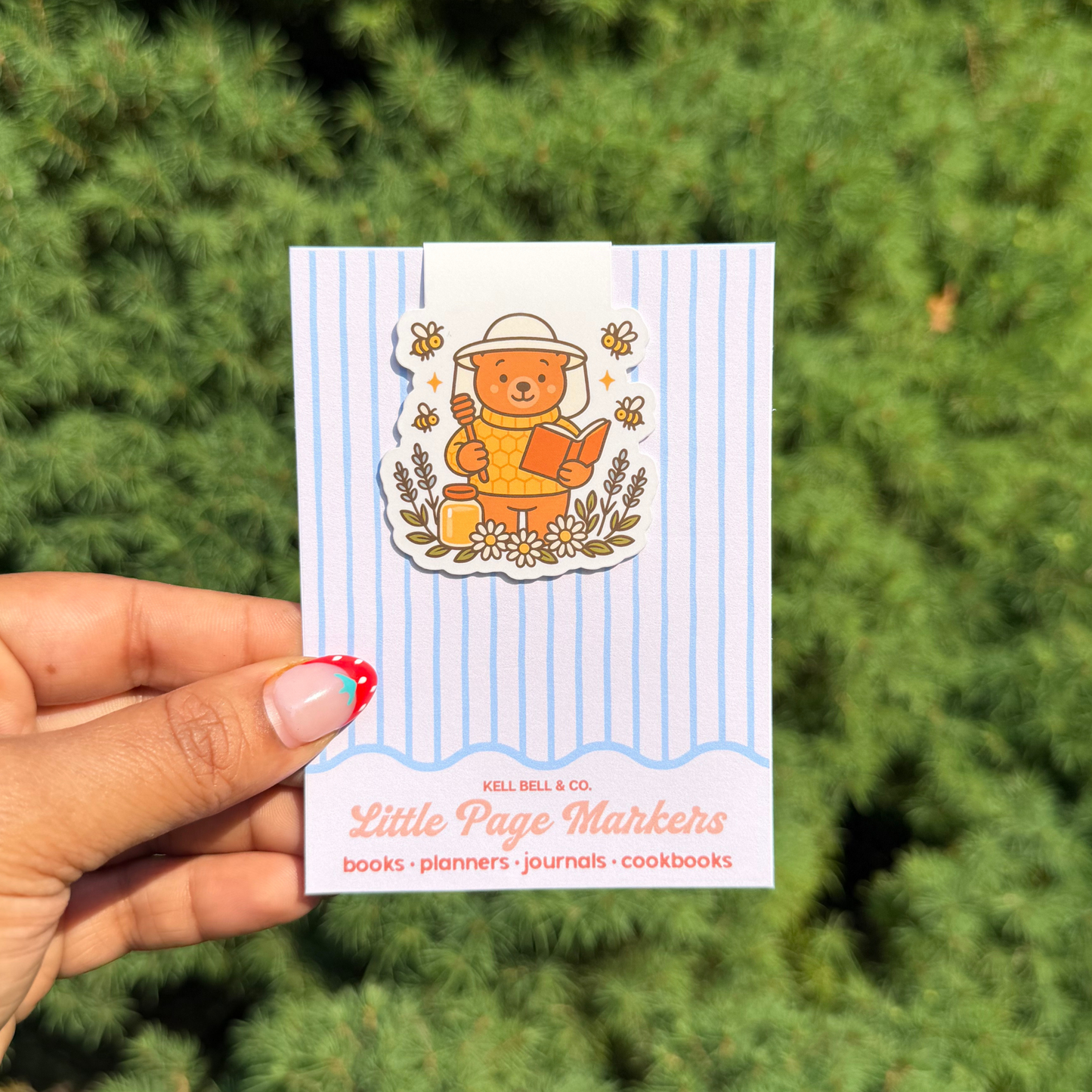 Bear Reader Little Page Marker