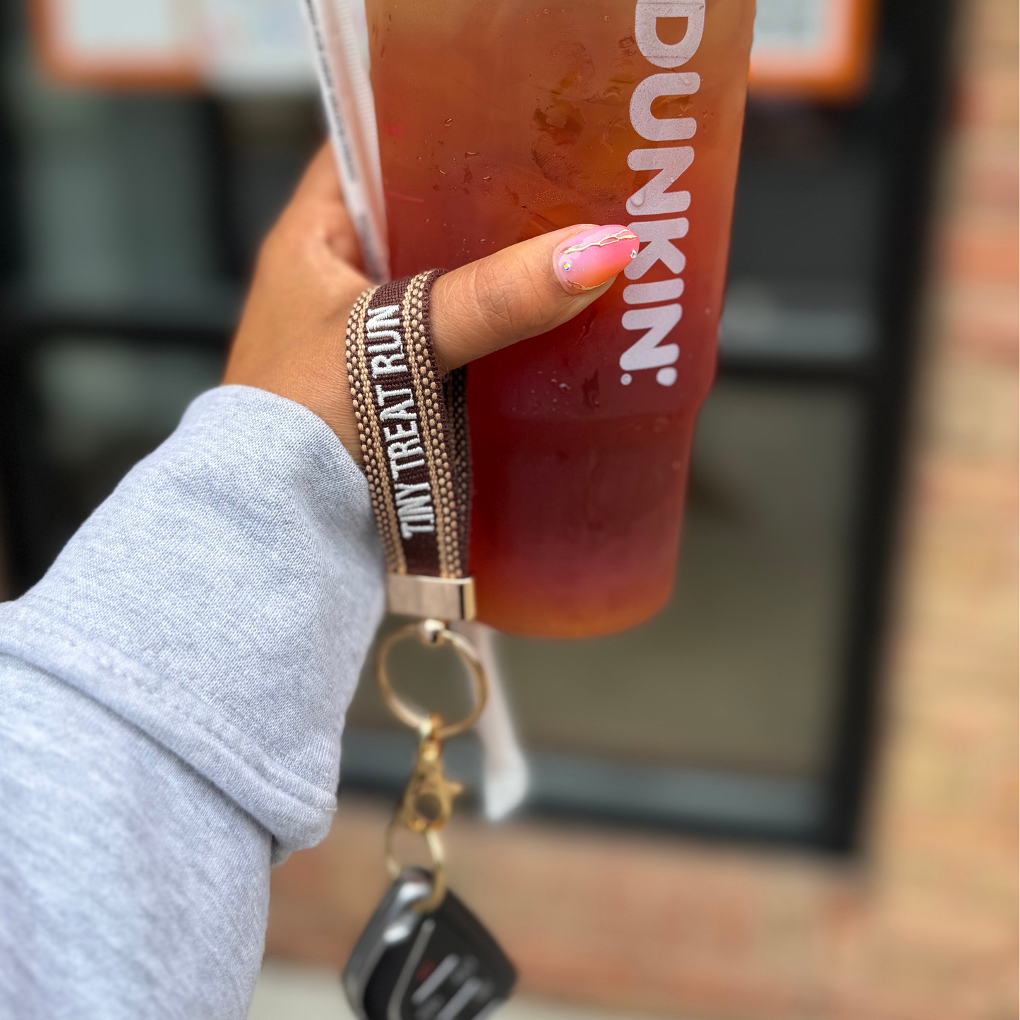 Tiny Treat Run Keychain Strap