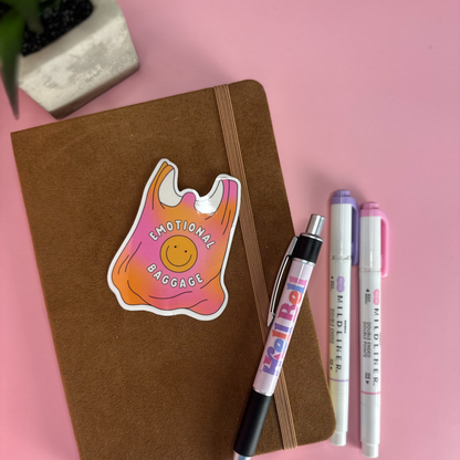 Emotional Baggage Sticker