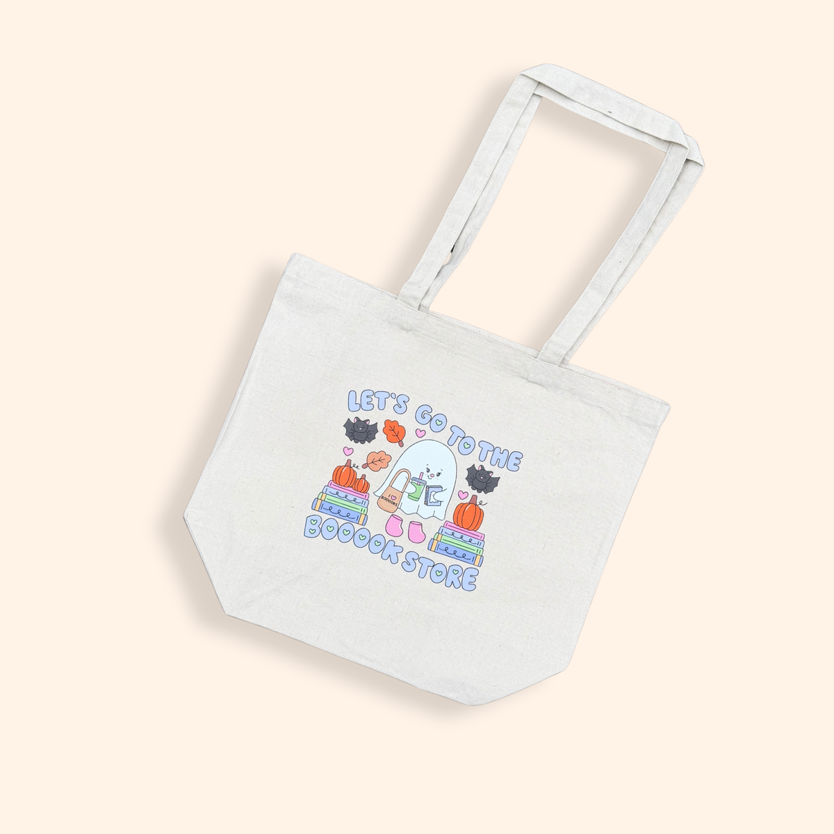 Let’s Go to the Bookstore Canvas Tote Bag