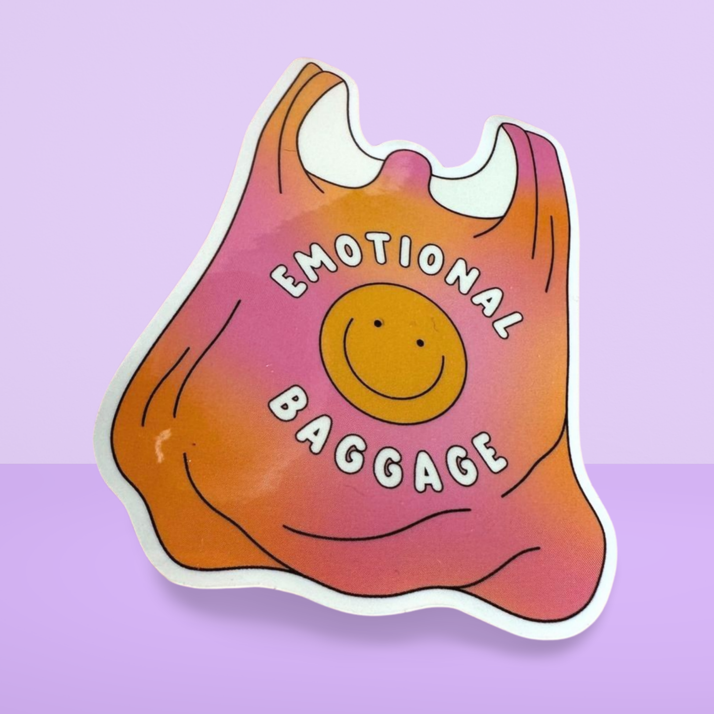 Emotional Baggage Sticker