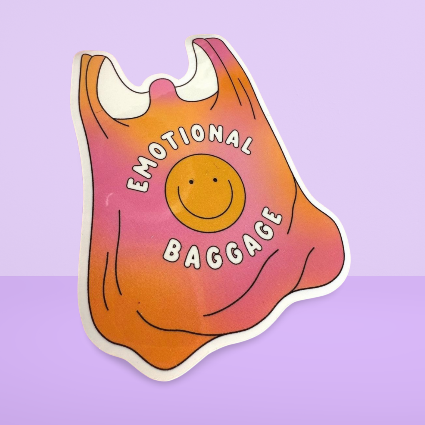 Emotional Baggage Sticker