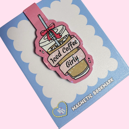 Iced Coffee Girly Bookmark