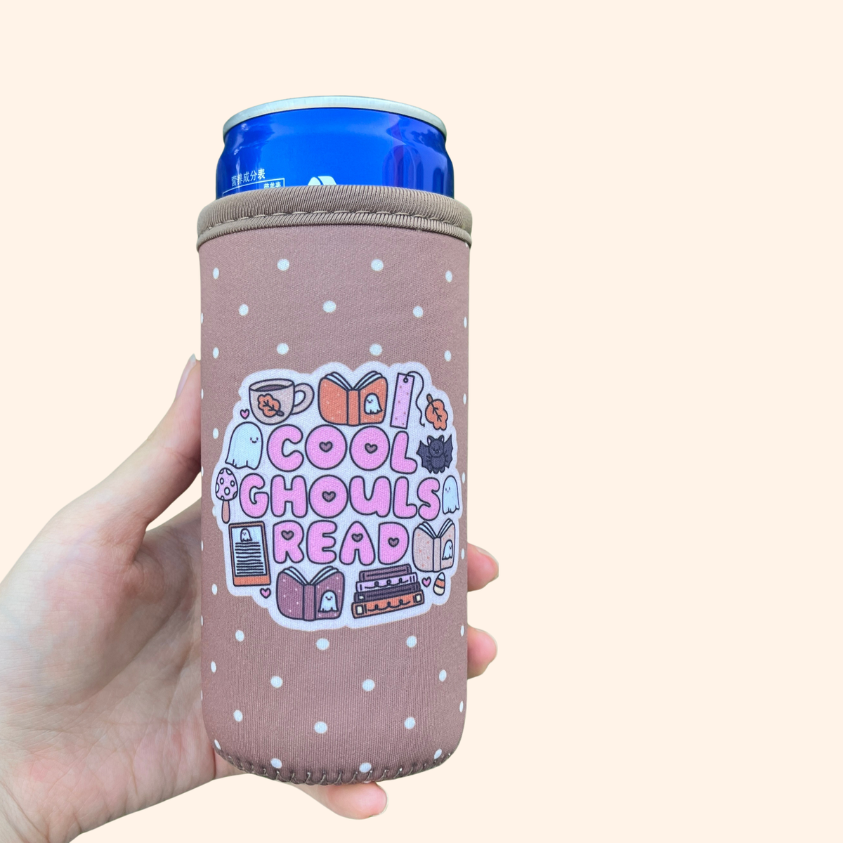 Cool Ghouls Read Drink Sleeve