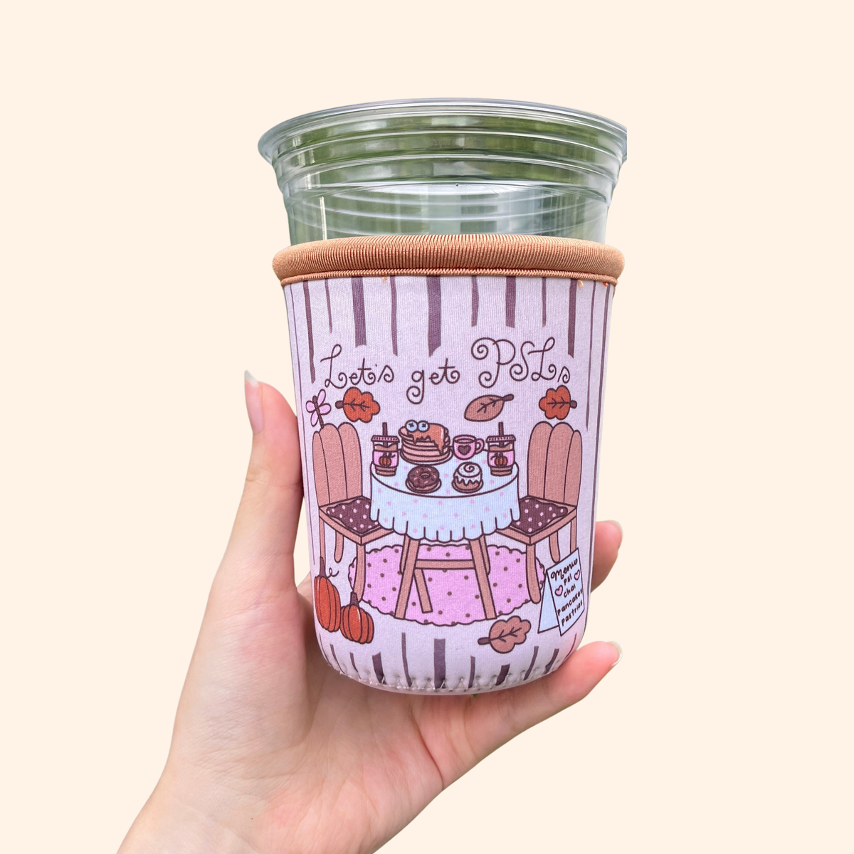 Let’s Get PSLs Drink Sleeve