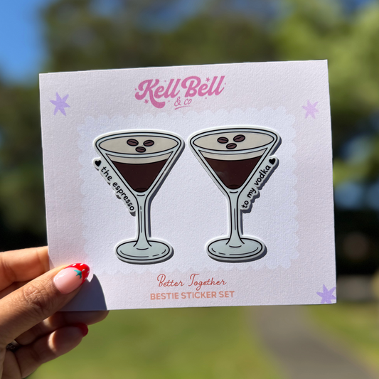 Better Together: Espresso Martini Edition Sticker Set