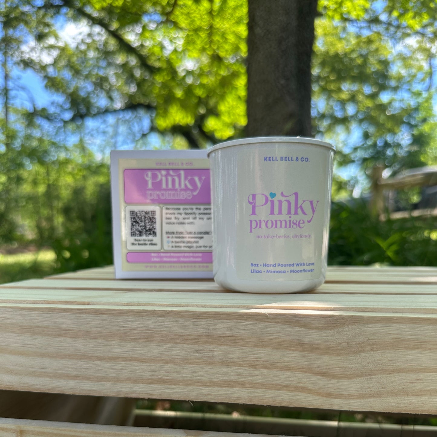 Pinky Promise Candle