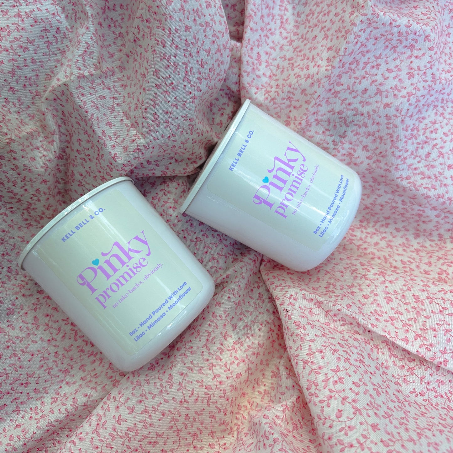 Pinky Promise Candle