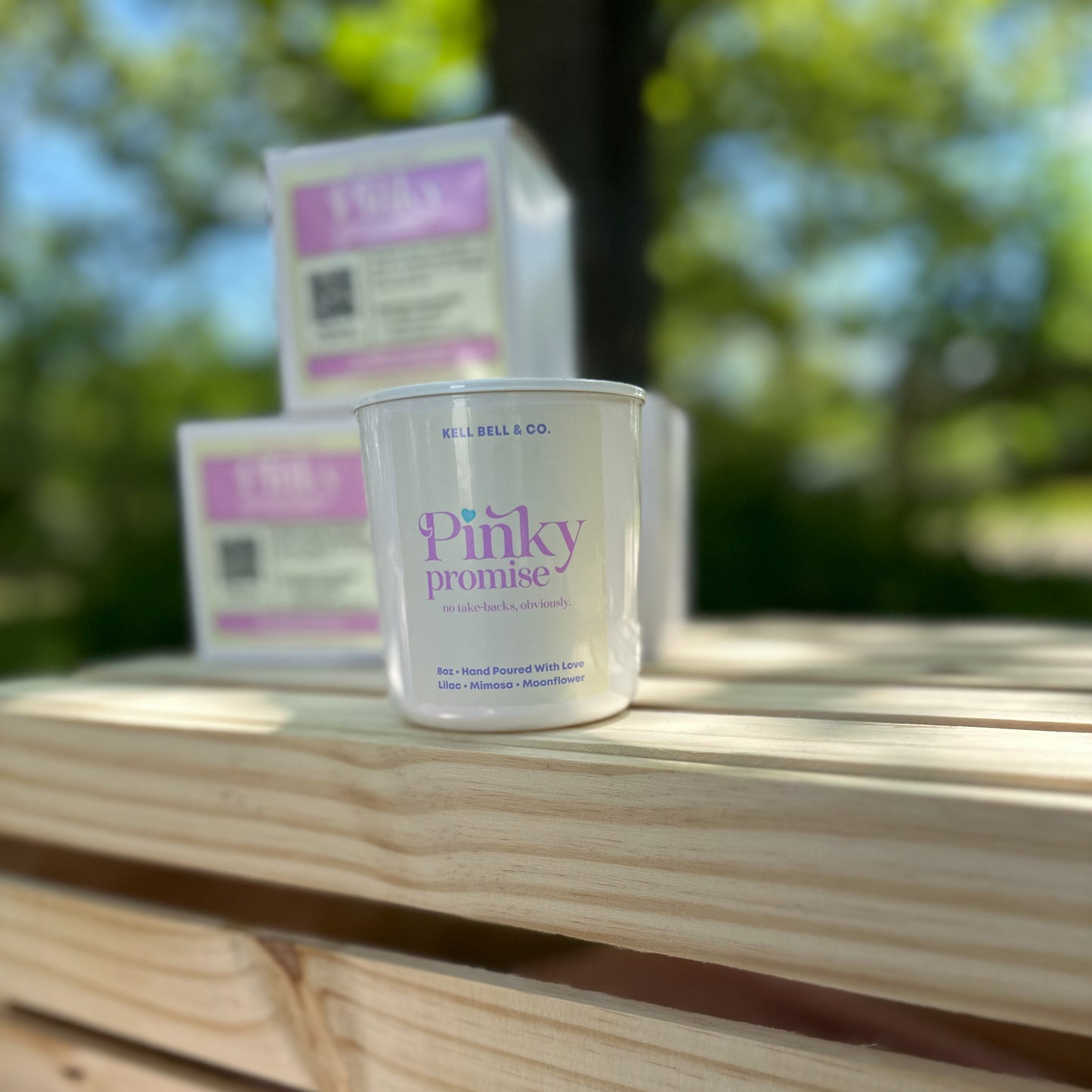 Pinky Promise Candle