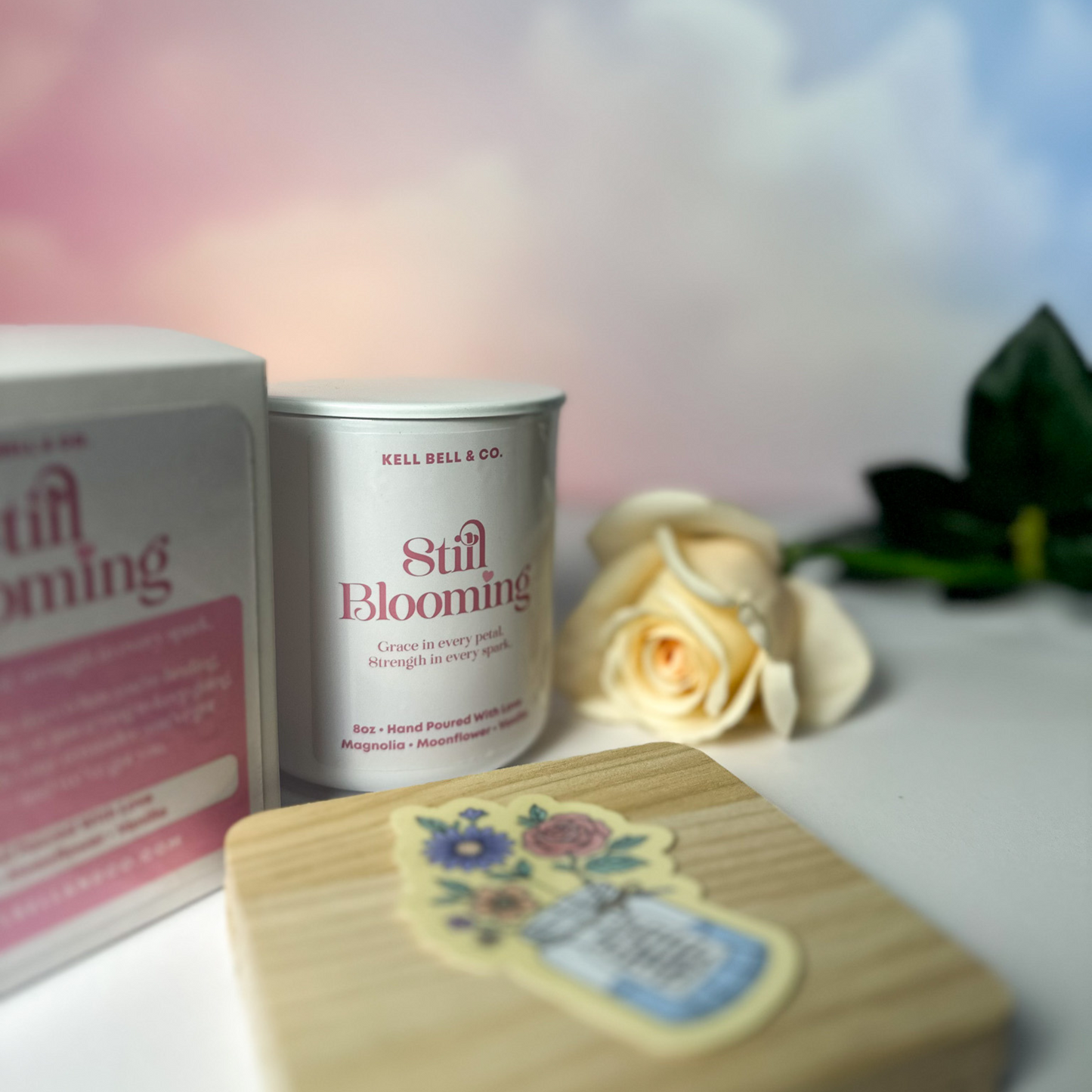 Still Blooming Candle