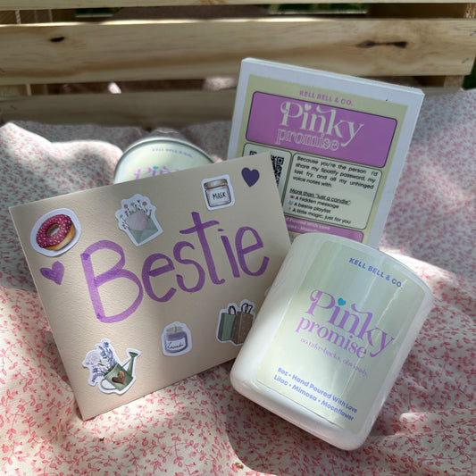Pinky Promise Candle