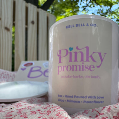 Pinky Promise Candle