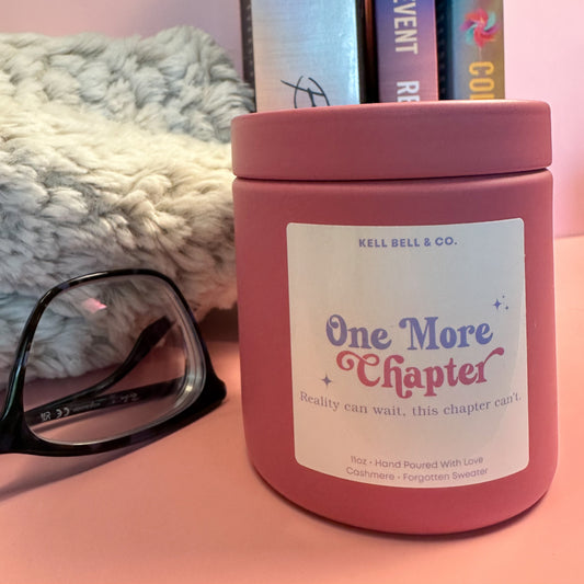 One More Chapter Candle