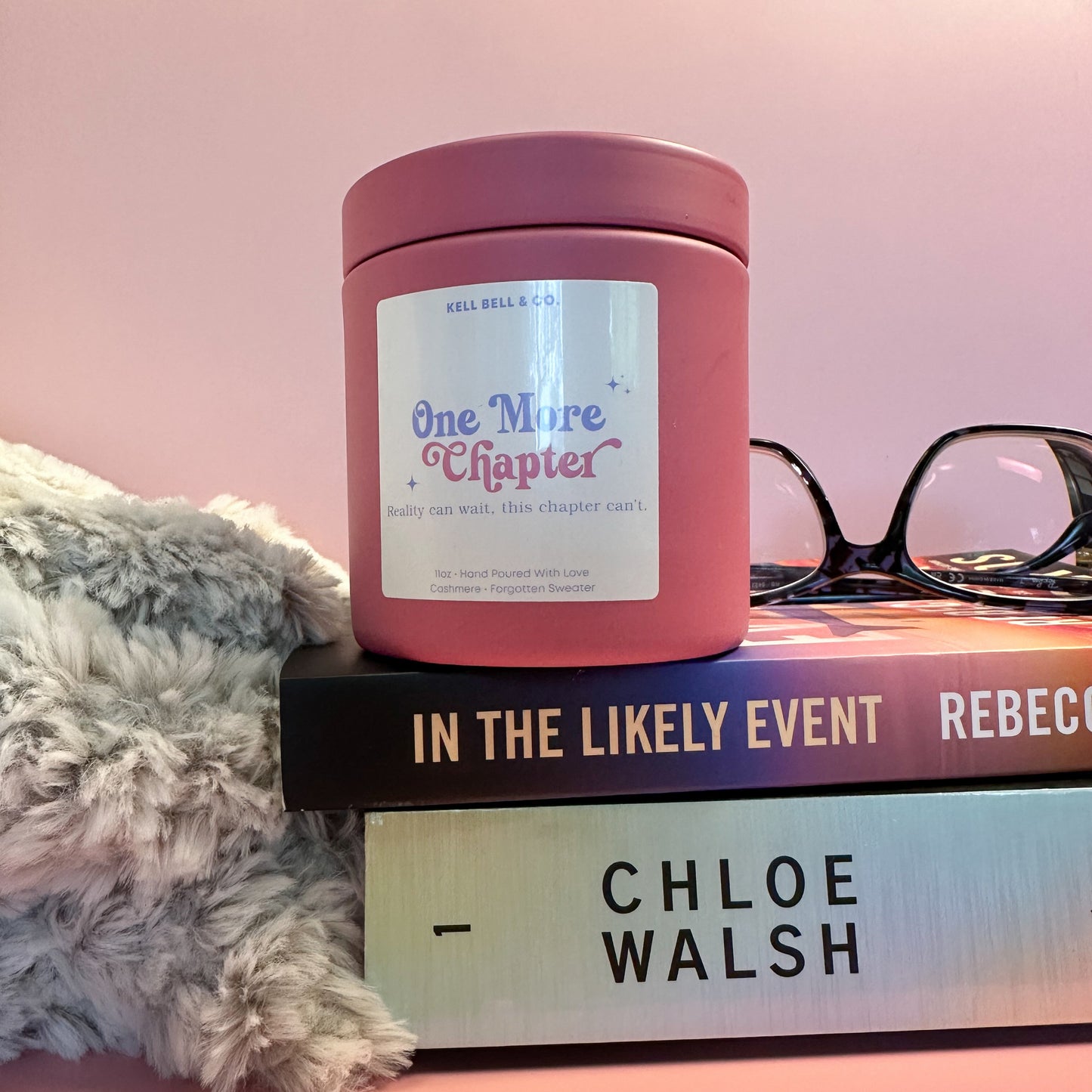 One More Chapter Candle