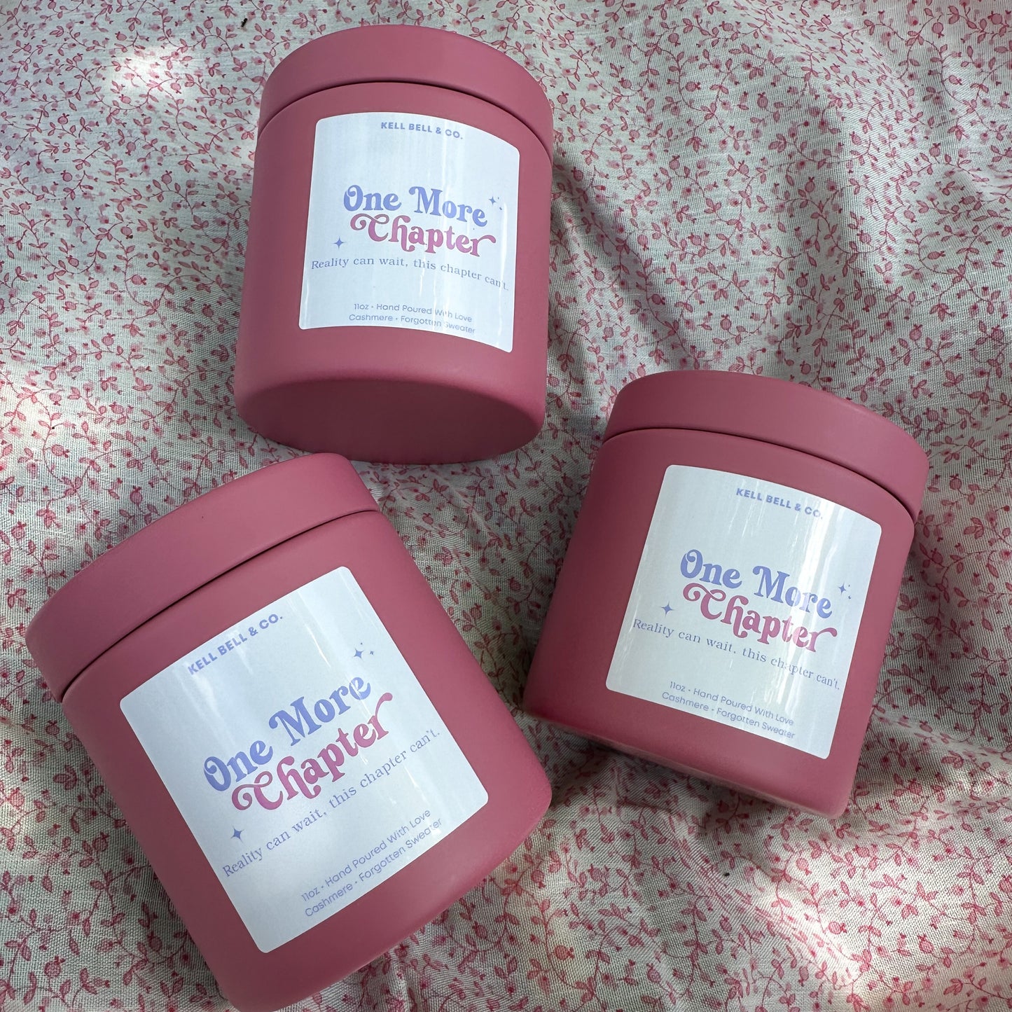 One More Chapter Candle