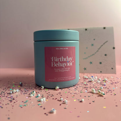 Birthday Behavior Candle