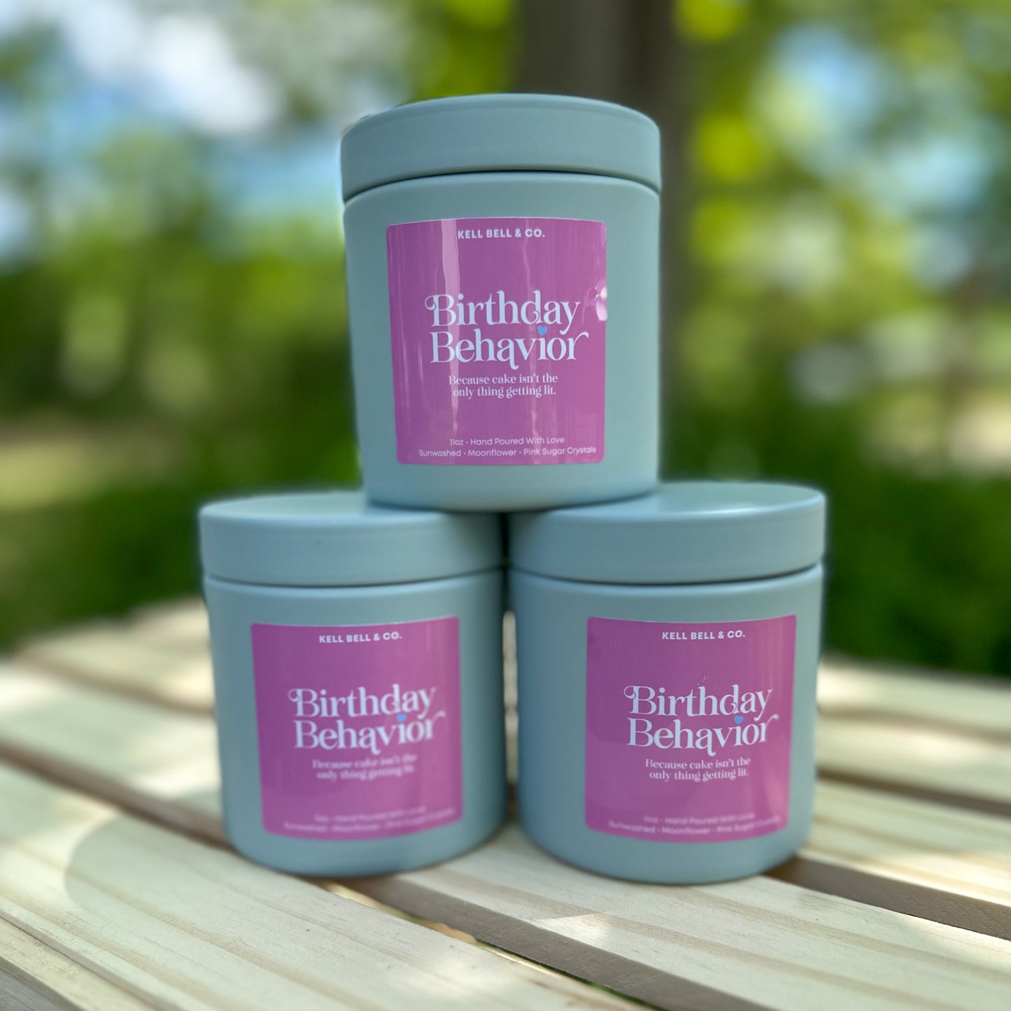 Birthday Behavior Candle