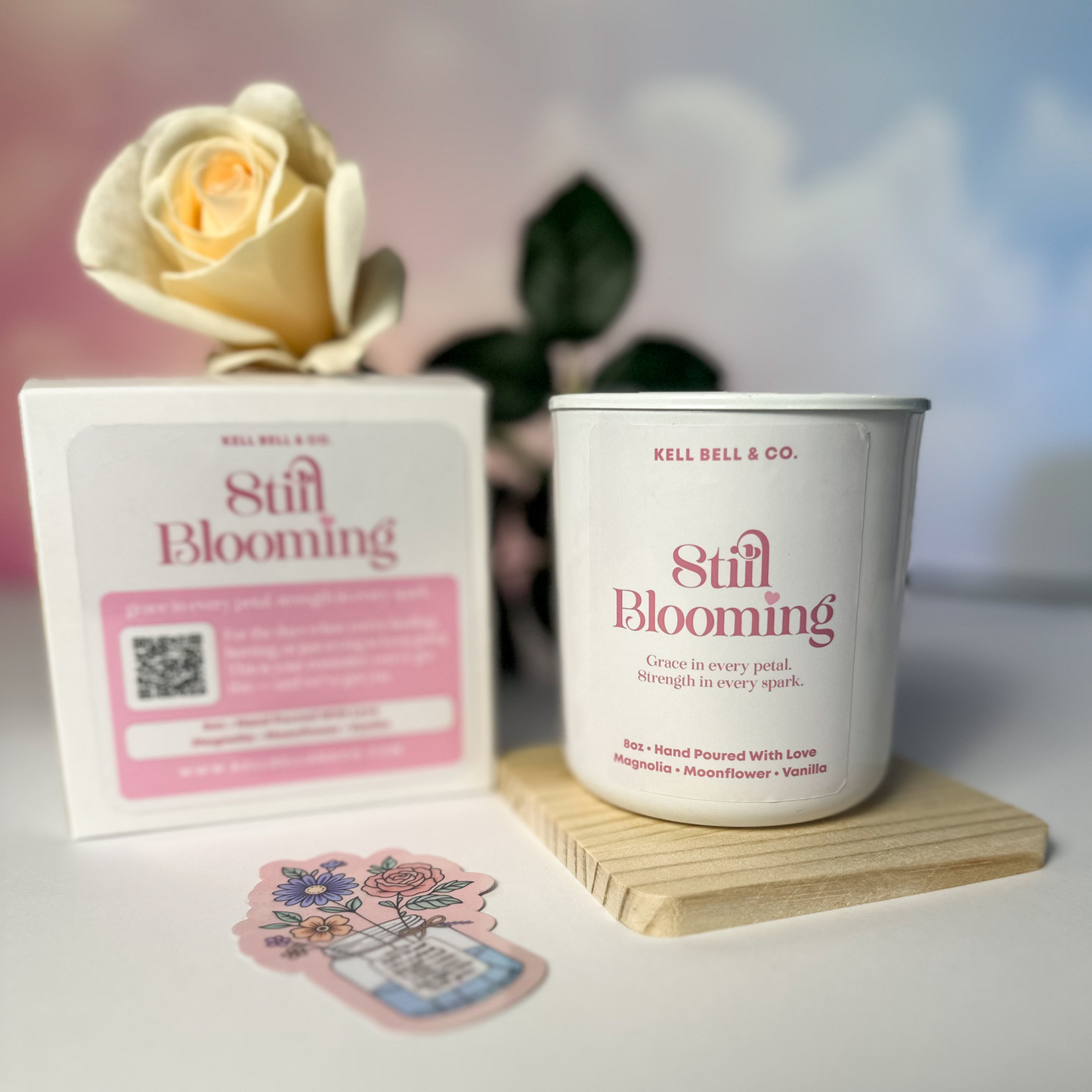 Still Blooming Candle