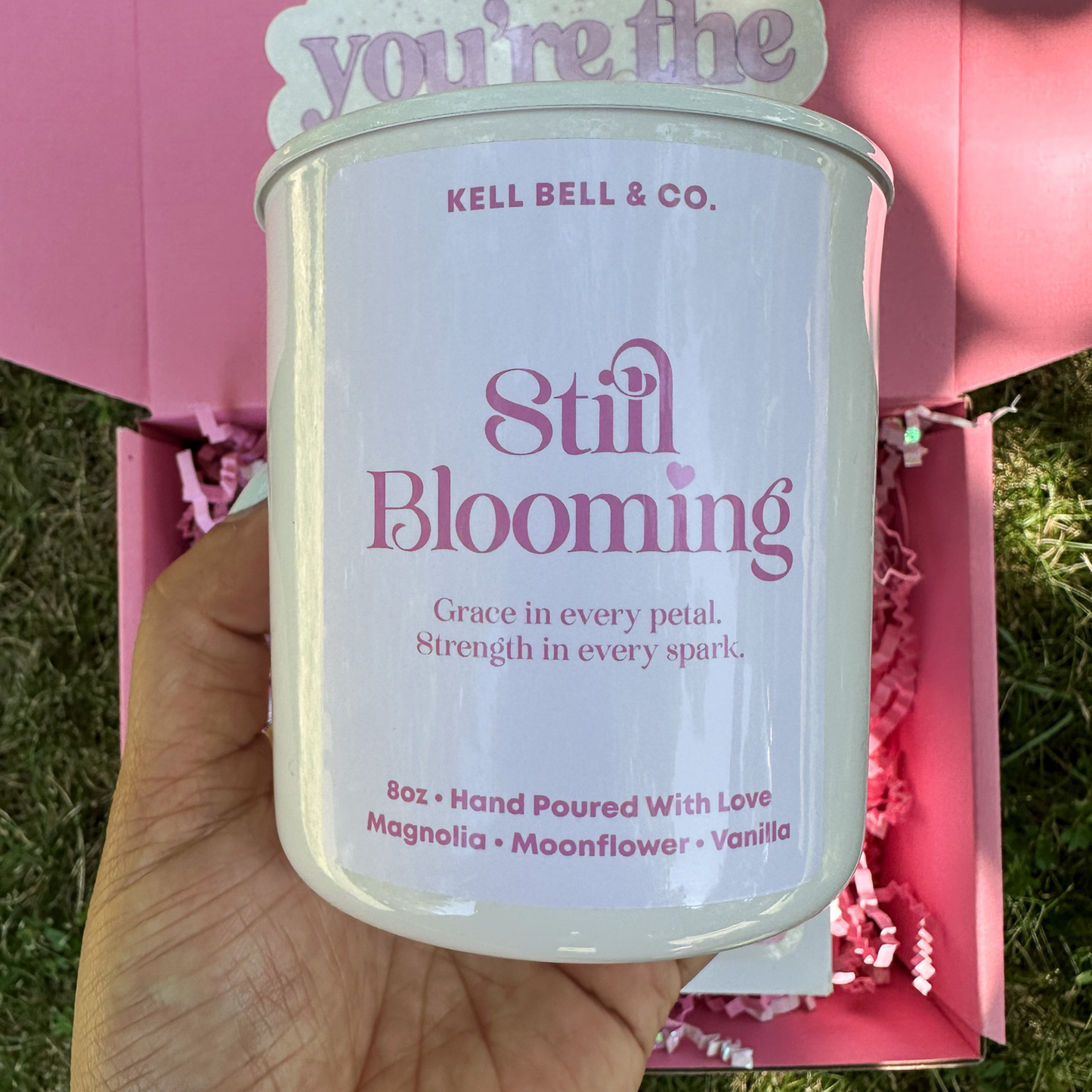 Still Blooming Candle