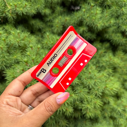 Cassette Tape Claw Clip