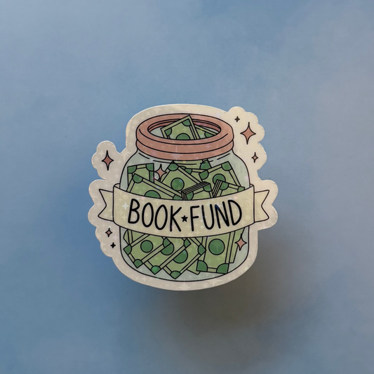 Book Fund - Holographic Sticker