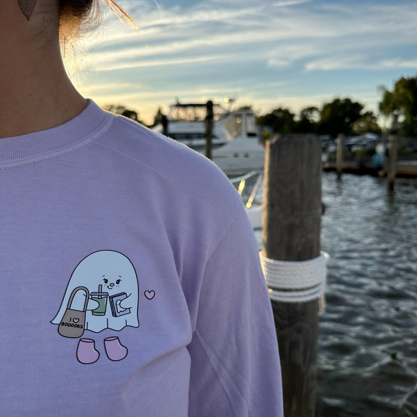 Let's Go to the Boooookstore long sleeve