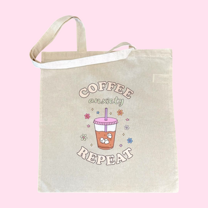 Coffee & Chaos – Market Tote