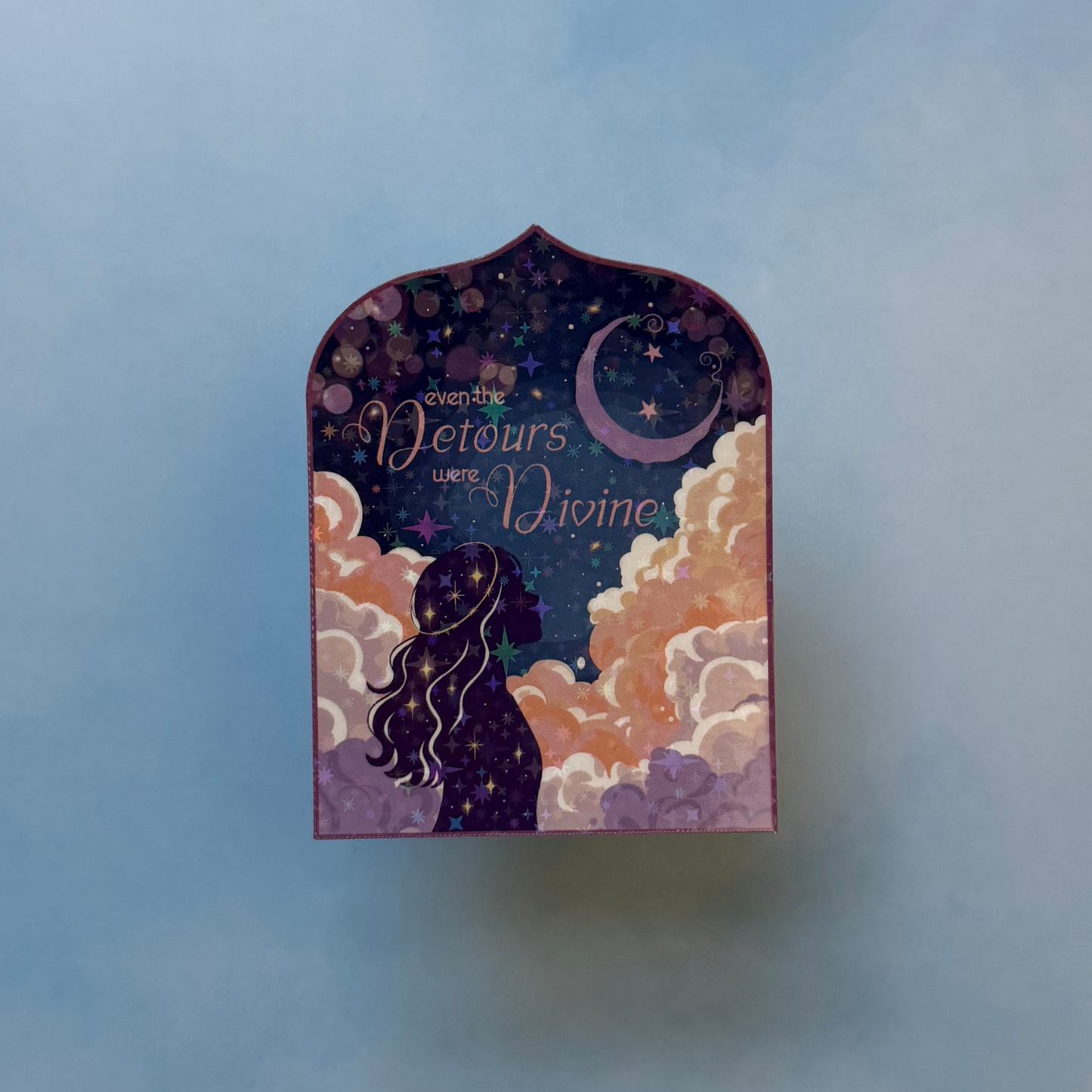 Even the Detours Were Divine Sticker